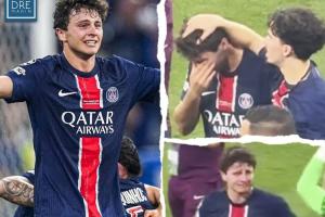 还只是孩子20岁内维斯夺冠后痛哭，去年母亲离世今年独在异乡